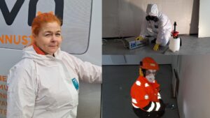 Catevan kalma- ja erikoispuhdistukset - kuvakollaasi