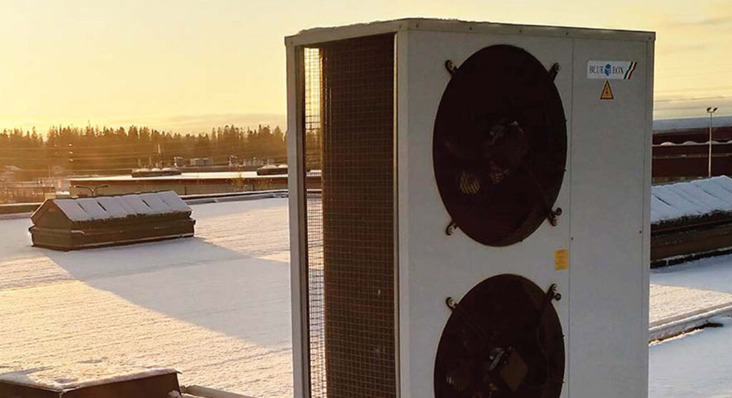 Kylmälaite talon katolla